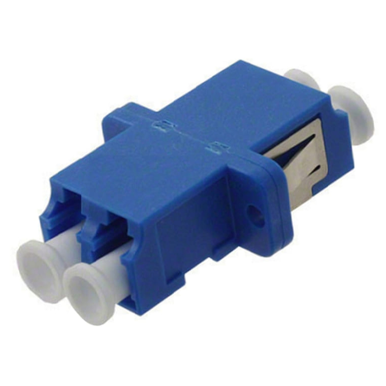 Đầu nối quang LC-LC Duplex OM3/OM4, Flanged, Blue AMP/Commscope (CZ9340 ...