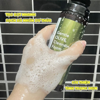 Sữa Rửa Mặt Sạch Sâu, Dịu Nhẹ Cho Da DrCeutics Gentle Olive Cleansing Foam 200ml