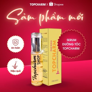 Tinh dầu dưỡng tóc Hair Serum giúp mềm mượt bóng tóc phục hồi hư tổn lưu hương 24h TOPCHARM 100ml