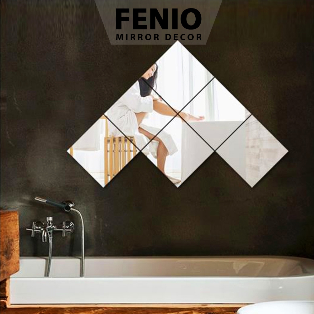 Ảnh Gương dán tường toàn thân Gương Decor nội thất trang trí dán tủ cao cấp đa dạng kích thước 1