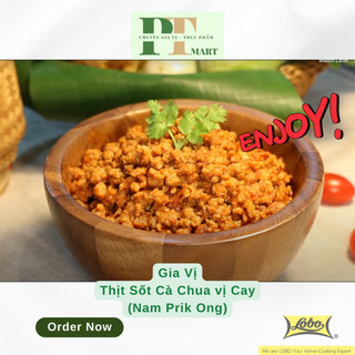Gia vị Mỳ Spaghetti Sốt Bò Bầm 50g Lobo Thái. Nam Prik Ong Seasoning --> Sốt Mì Ý Thịt Bầm