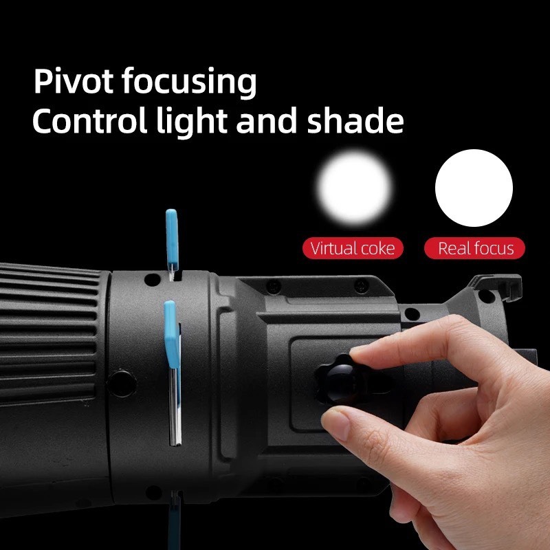 Product image Bộ Tạo Hiệu Ứng Ánh Sáng Nghệ Thuật YG-90 ( YG90 ) 20 Miếng Hiệu Ứng Và 4 Gel Màu Chính Hãng ZSYB 5