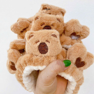 Cài Tóc, Bờm Tóc Capybara LINDO, Cài Tóc Dễ Thương, Lông Nhung Mềm Mại, Kiểu dáng Đa Dạng