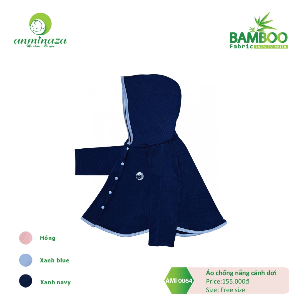 Áo Chống Nắng Cho Bé Anminaza Chống Tia UV Bảo Vệ An Toàn Cho Da Bé - Hàng Chính Hãng AMI0064