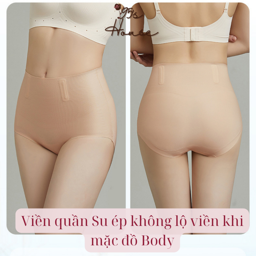 Quần Gen Bụng Dưới Tàng Hình Không Viền Cao Cấp, Quần lót định hình Nịt Bụng Chống Cuộn QG13