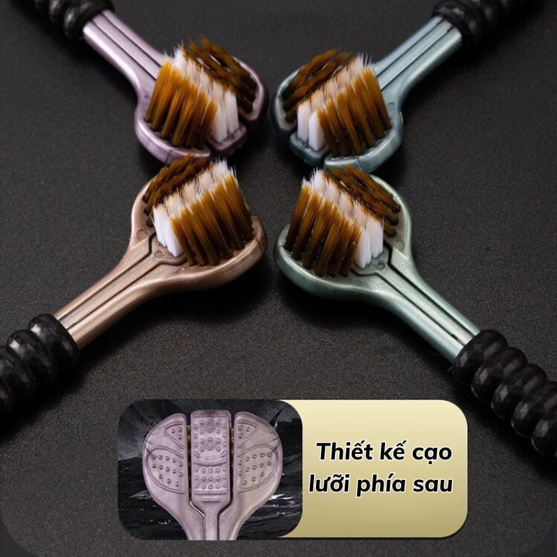 Combo 4 Bàn Chải Đa Chiều  - Bàn Chải Đánh Răng Lông Mềm Bảo Vệ Lợi 4 chiếc 4 màu (tuyển   )