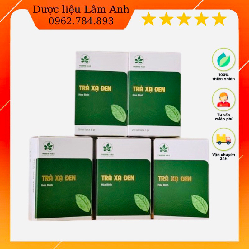 Trà Túi Lọc Xạ đen Hoà Bình đạt Chuẩn Gmp Who 20 Gói X 3gr Shopee