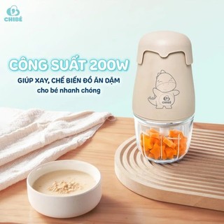 Máy Xay Ăn Dặm CHIBÉ CB041 Xay Đa Năng Rau Củ Cháo Thịt Cho Bé