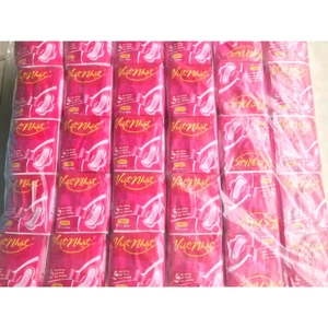 Bịch 10 gói băng vệ sinh có cánh Việt Nhật loại 7 miếng/gói, băng vệ sinh siêu mỏng, siêu thấm