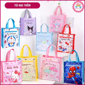 Túi học thêm cho bé đi học đi chơi, chống thấm nước , túi đựng sách vỡ học sinh đi học trẻ em hoạt hình dễ thương TL2326