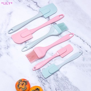Set Phớt Và Chổi Quét Dầu 3 Chi Tiết- Bộ 3 Dụng Cụ Làm Bếp Làm Bánh Bằng Silicon Chịu Nhiệt Cao