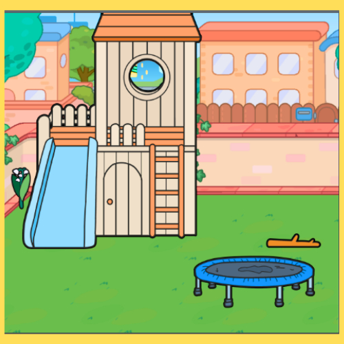 ( MỚI ) Đồ Chơi Bóc Dán Bằng Giấy Ngôi Nhà Bằng Giấy Thủ Công Toca Boca Life Children T3 Đồ Chơi - Squishy - Kuromi - Đồ