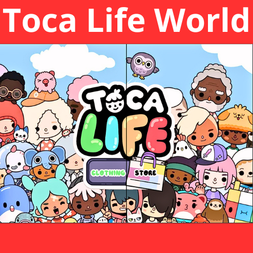 ( MỚI ) Đồ Chơi Bóc Dán Bằng Giấy Ngôi Nhà Bằng Giấy Thủ Công Toca Life World Doll House T1 Đồ Chơi - Squishy - Kuromi