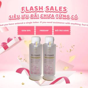 Nước tẩy trang SK-France cao cấp sạch mụn