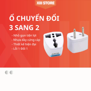 Phích cắm chuyển 3 chấu sang 2 chấu sang trọng tiện lợi