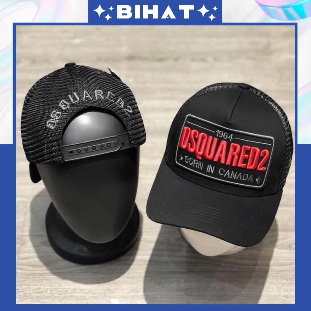 DSQUARED2 キャップ 1964 黒 DSQUARED2 1964 logo-patch cap Black – MAISONDEFASHION.COM