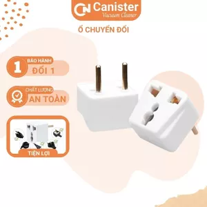 Ổ phích cắm chuyển đổi từ 3 Chân sang 2 Chân Loại tròn 4.8mm 220V, an toàn chịu nhiệt độ cao