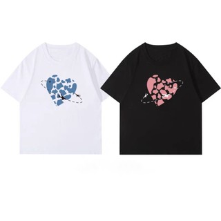 Áo Thun Đôi Nam Nữ Plane Around The Heart Mặc Cùng Người Yêu, Cặp Áo Phông Đôi Chất Liệu 100% Prenium Cotton [A035]