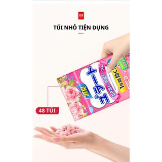 Gói 48 Túi Thơm Chống Nấm Mốc Hương Hoa Hồng, Khử Mùi Hôi, Chống Ẩm Mốc, Để Tủ Quần Áo, Tủ Giày - DUY MART