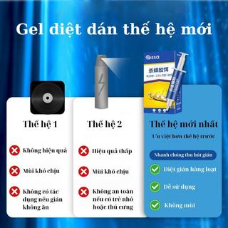 Gel Diệt Gián Dạng Ống, An Toàn Cho Gia Đình, Không Mùi, Nhang Không Độc Hại - DUY MART