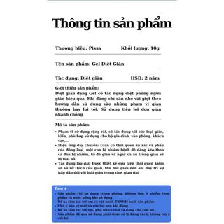 Gel Diệt Gián Dạng Ống, An Toàn Cho Gia Đình, Không Mùi, Nhang Không Độc Hại - DUY MART