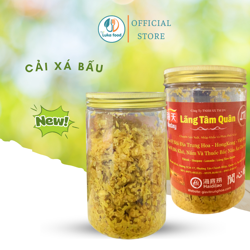 Cải Bách Thảo Xá Bấu Nội Địa Trung - Vị Giòn Ngọt, Đậm Đà, Nguyên Liệu Nấu Ăn Cao Cấp, Nấu Hủ Tiếu Chuẩn Vị Luka Food