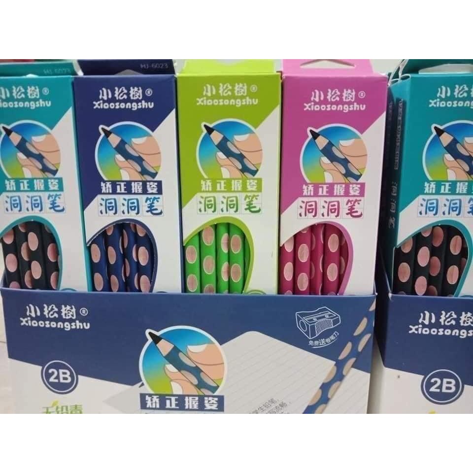 Sỉ 12 cây bút chì định vị kèm gọt