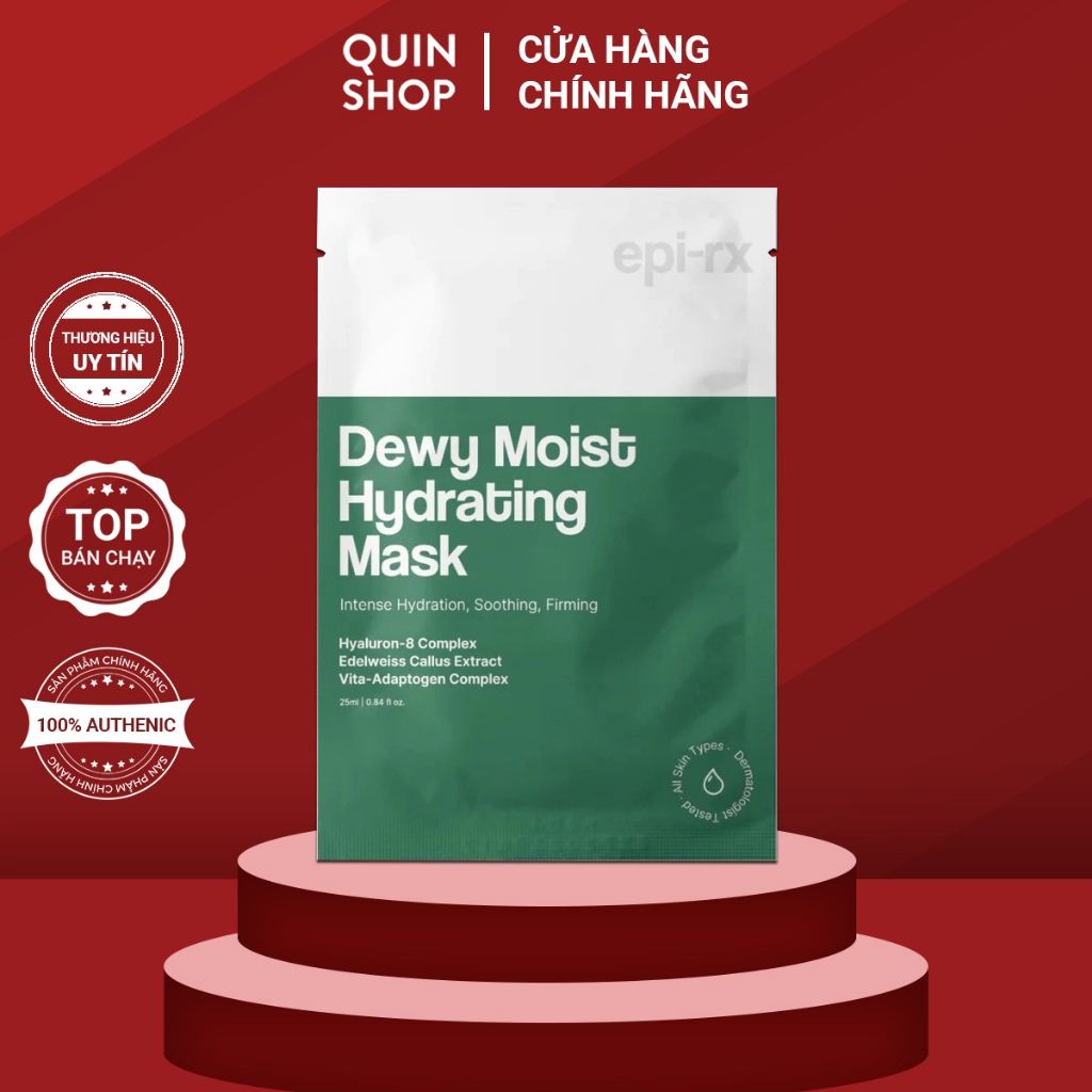 Mặt Nạ Giấy Dưỡng Ẩm, Làm Dịu Da Epi-rx Dewy Moist Hydrating Mask ...