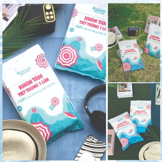 Khăn tắm Kawaii dùng 1 lần 2/3/5 khăn túi - Khăn tắm dùng 1 lần siêu thấm hút, mềm mại, mang đi du lịch, đi biển