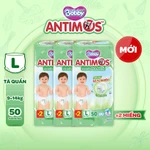 [V] - [MỚI] Combo 3 tã Quần Xua Muỗi Bobby Antimos – Hàng rào Sả tự nhiên Bye Muỗi 8H - M52/L50+2/XL48+4/XXL46+6 — ảnh 3