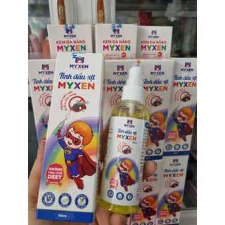 Tinh dầu xịt đuổi muỗi, côn trùng MYXEN 100ml cho bé từ sơ sinh