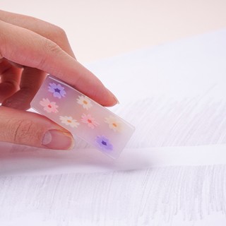 Gôm Tẩy Bút Chì MONDEZ Hình Hoa Anh Đào, Tẩy Sạch Nhanh, Ít Vụn, Chất Liệu An Toàn M20005