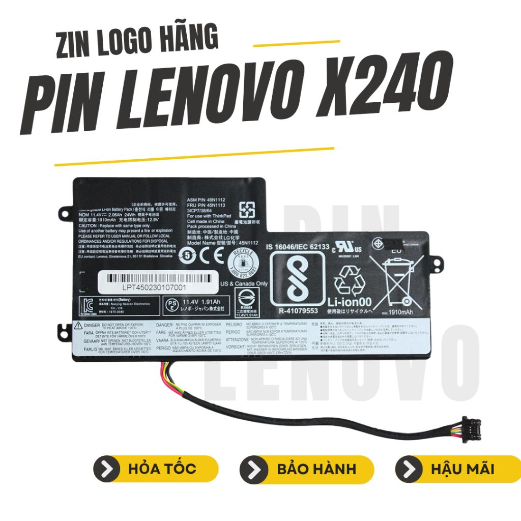 Nuovo Per Lenovo ThinkPad X240 X250 X260 X270 T440 T450 - Foto 8