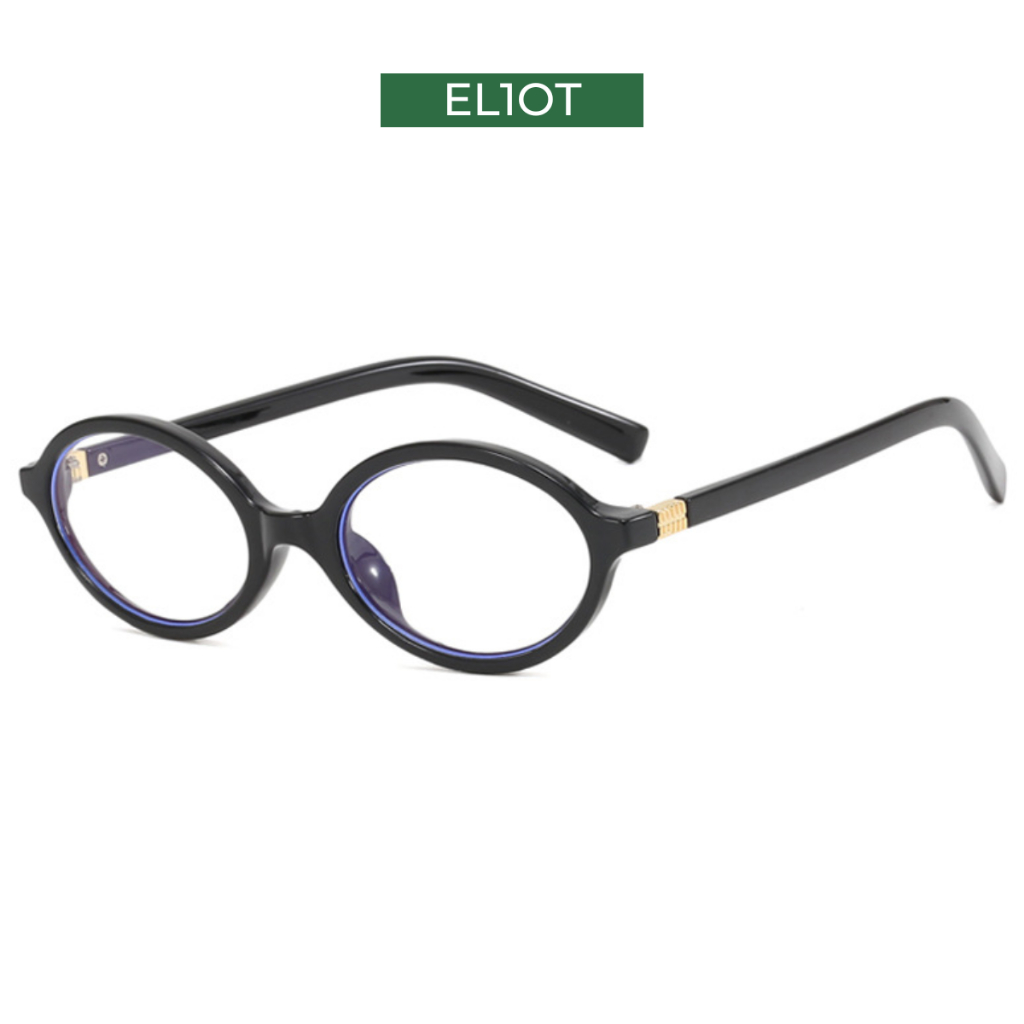 Kính mắt bầu dục dáng nhỏ ELIOT Eyewear chất liệu nhựa mắt chống ánh sáng xanh 5632