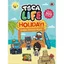 Mô Hình Búp Bê Ếch Xanh Toca Life World Book squishy giấy tự làm đồ chơi sách thủ công toca boca giấy nhà của beauty