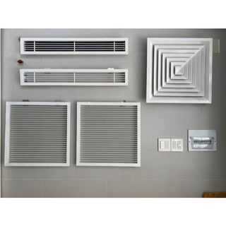 Miệng gió 600*600 mm  - Cửa gió 600- Miệng gió khuếch tán 4 hướng - Miệng gió - Lưới thông gió