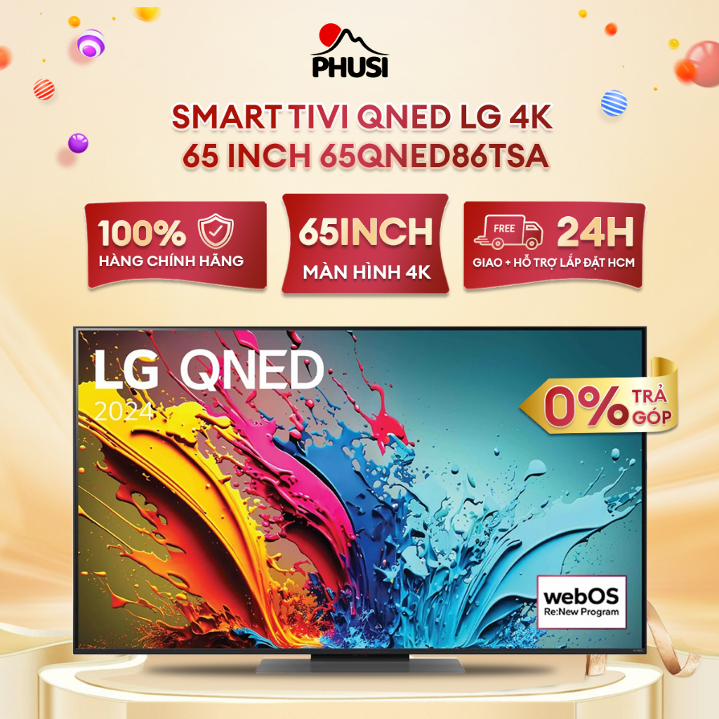 65QNED86TSA - Smart Tivi QNED LG 4K 65 inch 65QNED86TSA [Miễn phí giao ...