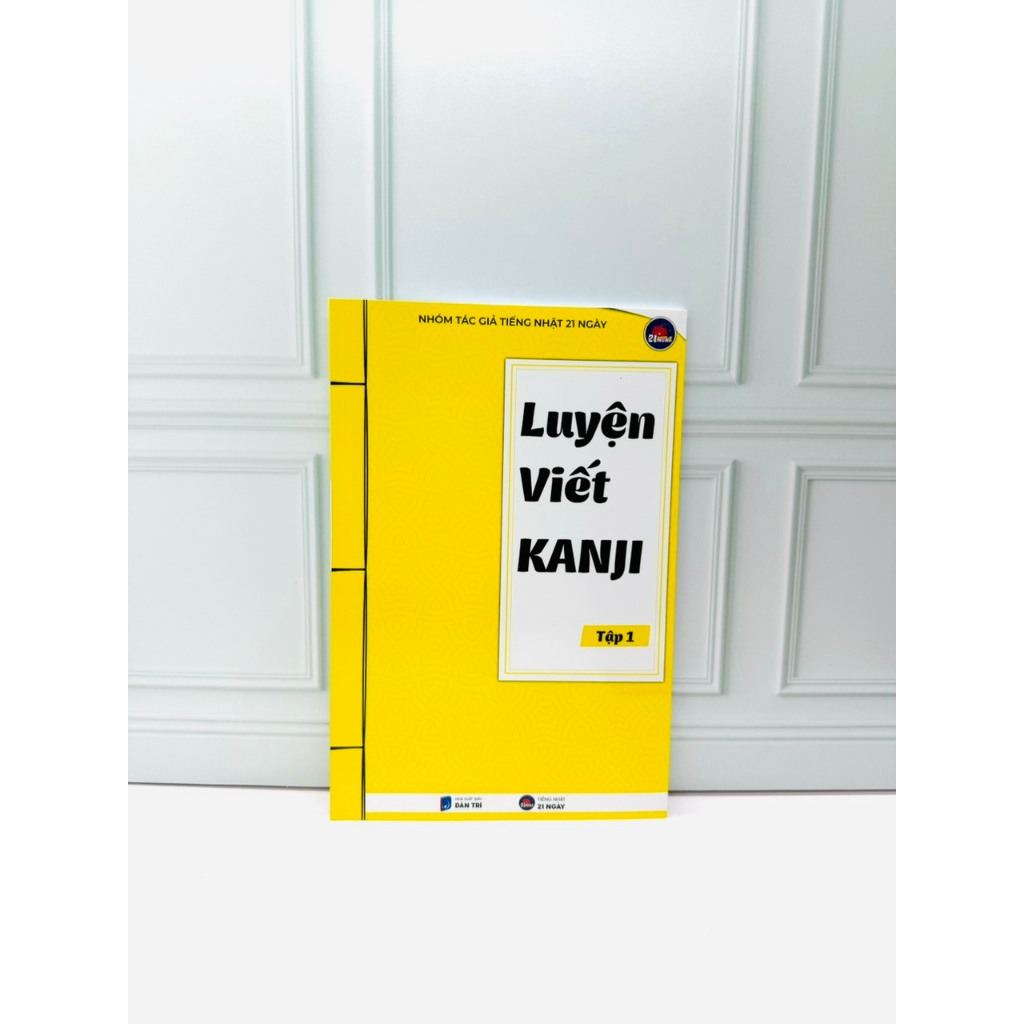 Tiếng Nhật 21 Ngày - Combo Luyện Viết Kanji Tập 1+2+3 (2500 chữ 