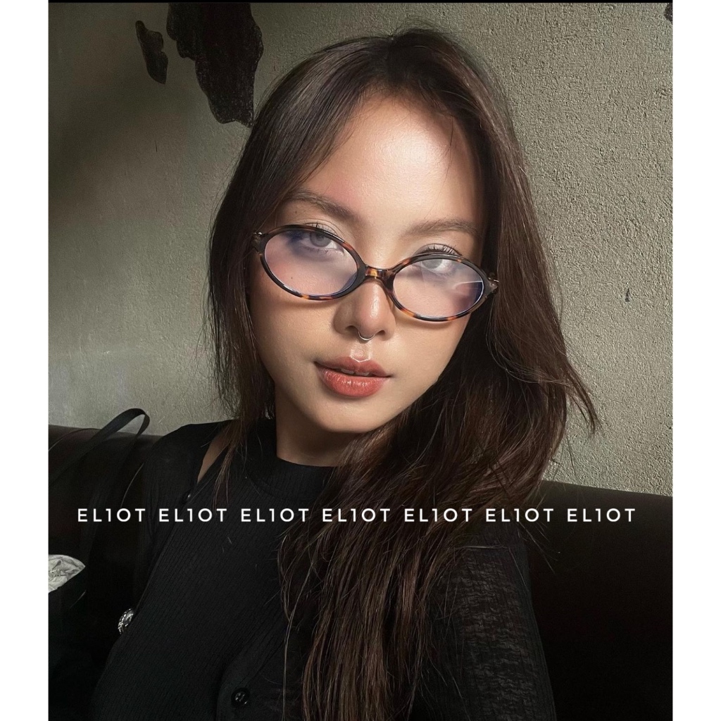 Kính mắt bầu dục dáng nhỏ ELIOT Eyewear chất liệu nhựa mắt chống ánh sáng xanh 5632
