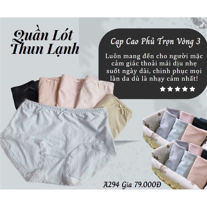 Quần sịp cotton nữ tàng hình, không lộ viền, đáy 2 lớp khử mùi A294 | THỜI TRANG 12H
