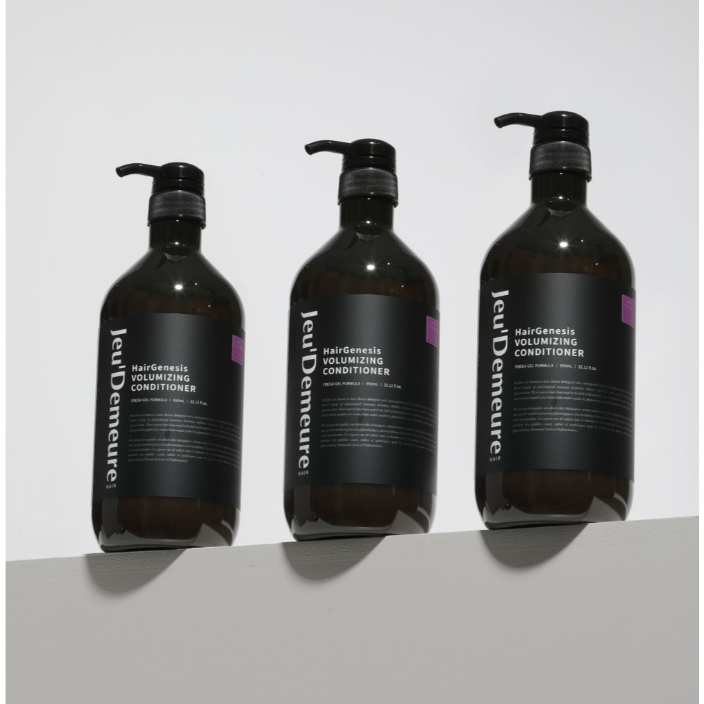 Dầu xả hiệu JeuDemeure HairGenesis Volumizing Conditioner giúp dưỡng tóc cung cấp dưỡng chất giúp tóc mềm mượt 950ml