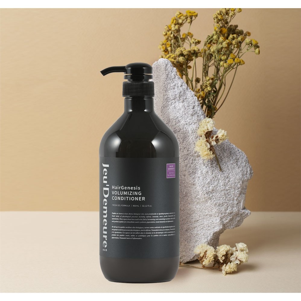 Dầu xả hiệu JeuDemeure HairGenesis Volumizing Conditioner giúp dưỡng tóc cung cấp dưỡng chất giúp tóc mềm mượt 950ml