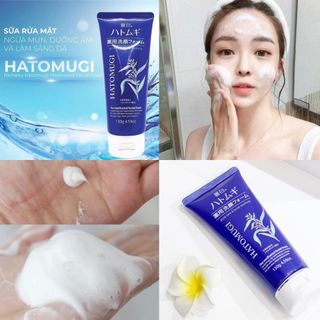 Sữa Rửa Mặt Trắng Da REIHAKU Hatomugi Cleansing Foam Nhật Bản (130g)
