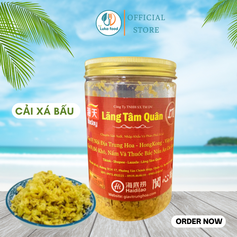 Cải Bách Thảo Xá Bấu Nội Địa Trung - Vị Giòn Ngọt, Đậm Đà, Nguyên Liệu Nấu Ăn Cao Cấp, Nấu Hủ Tiếu Chuẩn Vị Luka Food
