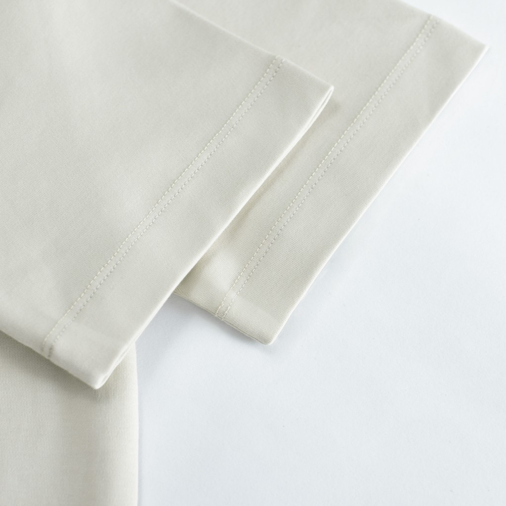 Áo thun tay ngắn cổ tròn xẻ V nam nữ LADOS-19141 cotton interlock 250gsm dày dặn, đơn giản thanh lịch | BigBuy360 - bigbuy360.vn