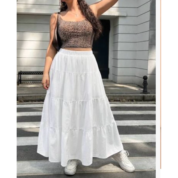 chân váy bigsize nữ bigsize chân váy tầng bigsize uzzang 60-100kg
