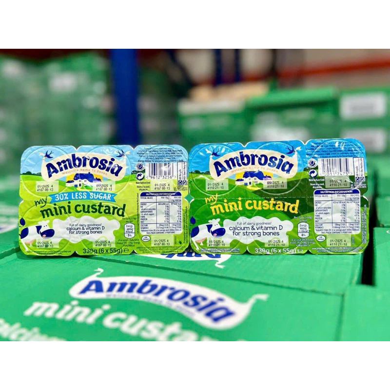 Váng sữa Ambrosia Anh lốc 6 hộp tibongstore