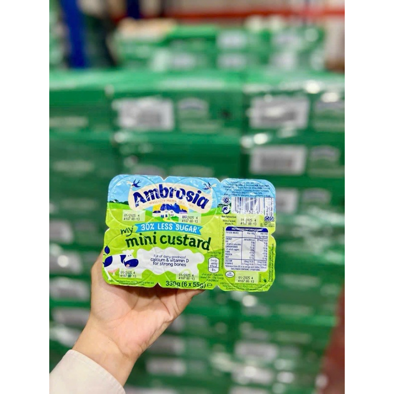 Váng sữa Ambrosia Anh lốc 6 hộp tibongstore