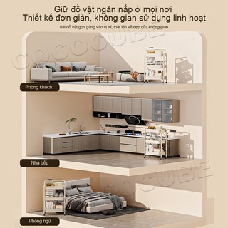 BMZAR Kệ Bỉm Sữa Gấp Gọn 3 Tầng Đa Năng Kệ Tiện Lợi Kiểu Hàn Quốc, Chất Liệu Thép Carbon Cao Cấp