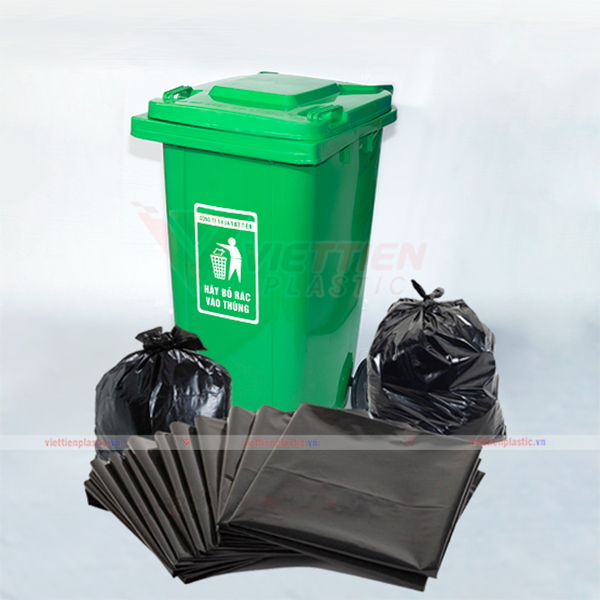 Túi rác đen công nghiệp 1kg, kích thước 90x120 tính theo cm | Shopee ...